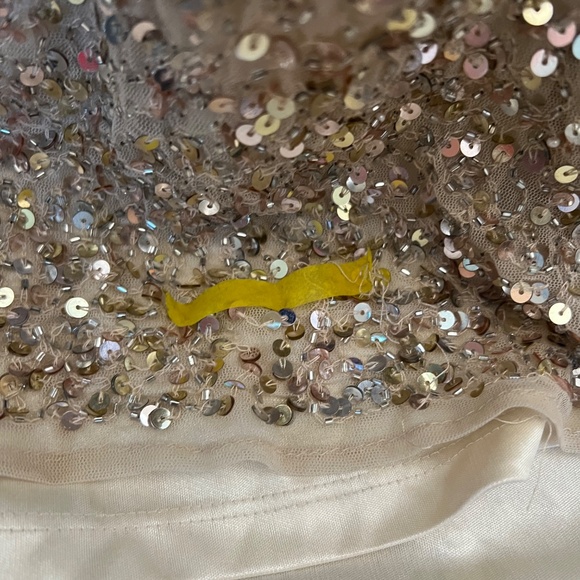 Mac Duggal NWT Embellished Sequin Open Back Long Evening Gown Women's Size 14 - Picture 6 of 12